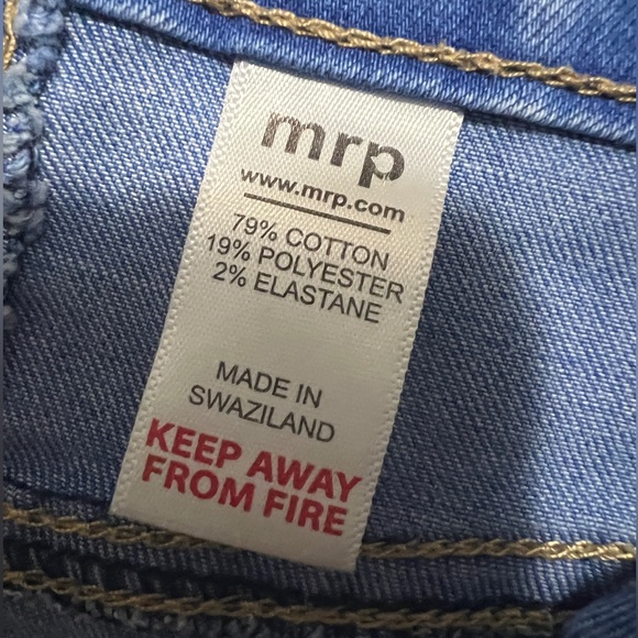 Deep blue two-toned South African Brand women's High rise Skinny jean US size 6 - Picture 4 of 4